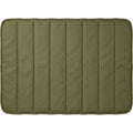 Lvme Channel-Stitched Washable Dog Bed Mat 115 x 75 cm Olive - Product view