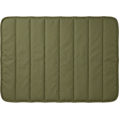 Lvme Channel-Stitched Washable Dog Bed Mat 115 x 75 cm Olive - Product view