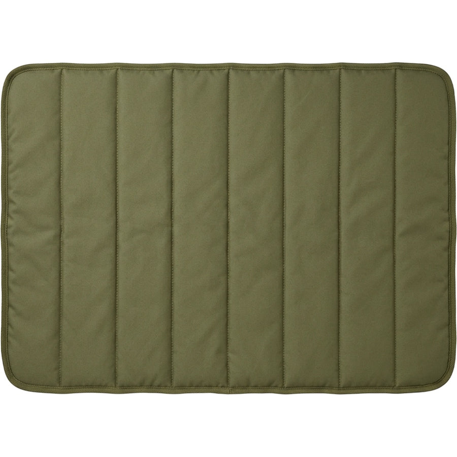 Lvme Channel-Stitched Washable Dog Bed Mat 115 x 75 cm Olive
